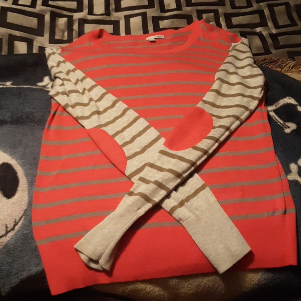 Halogen Pink Striped Sweater